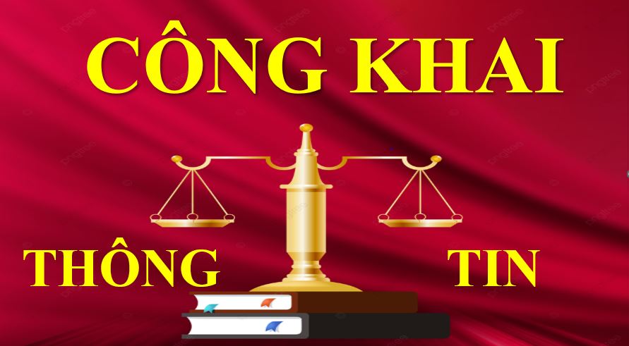 BA CÔNG KHAI